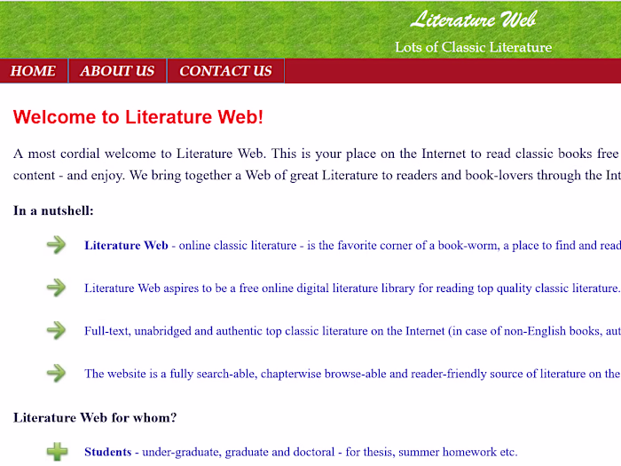 Community Engagement for LiteratureWeb.net