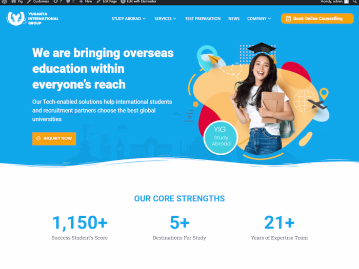 Professional Business Website