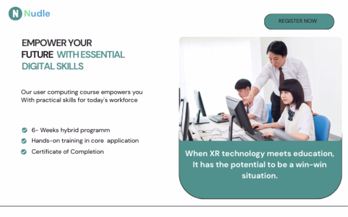 Responsive Website Design for Upskilling Program