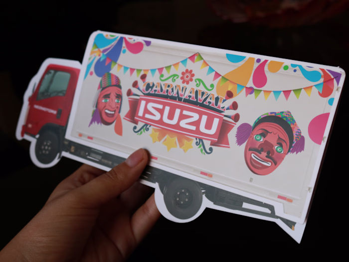 Isuzu | Invitation Design 