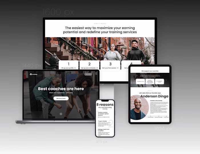 LivUnity: Marketplace for fitness coaches