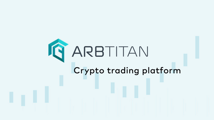 Crypto trading landing page