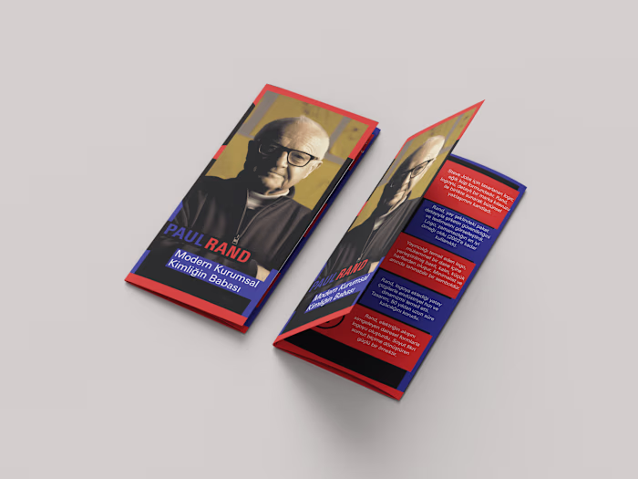 Paul Rand - Editorial Brochure