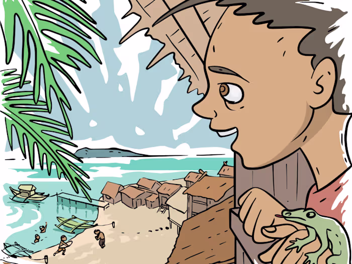 Cartoon Illustration For Books