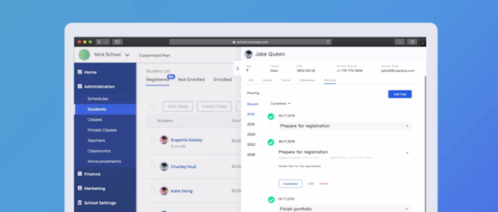 Planning - ClassTopBase | Product Designer