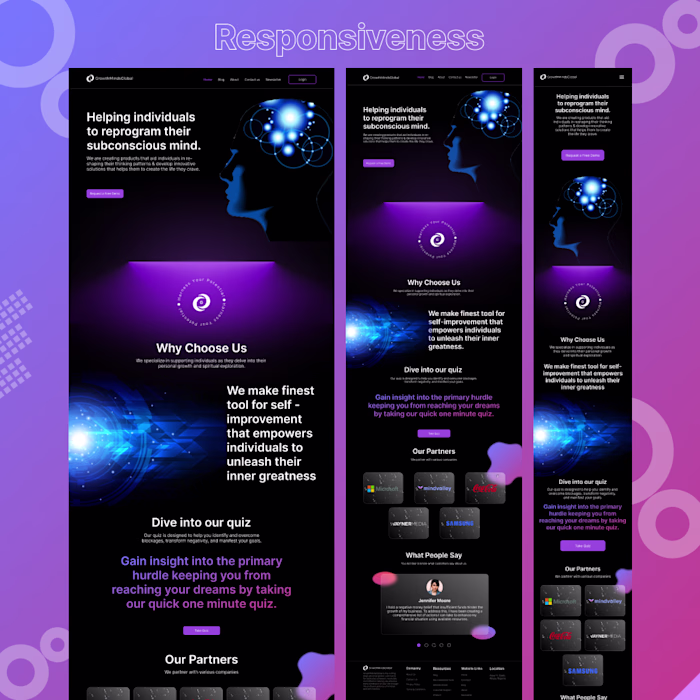 Responsive Website/Landing Page