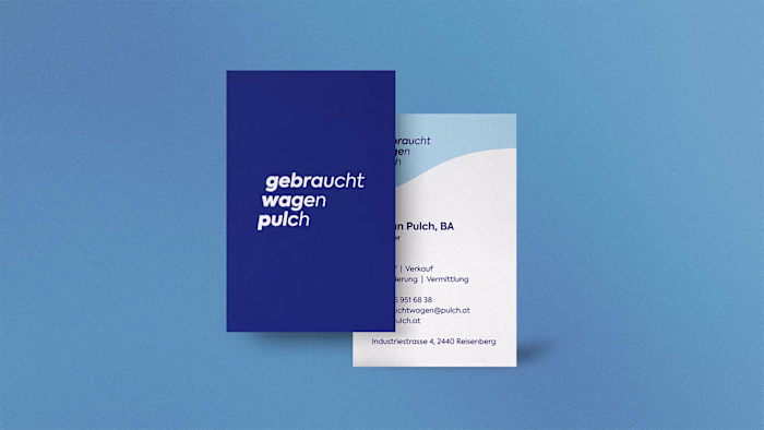 Car dealer – Brand identity