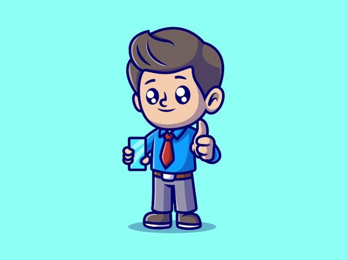 Cute Businessman
