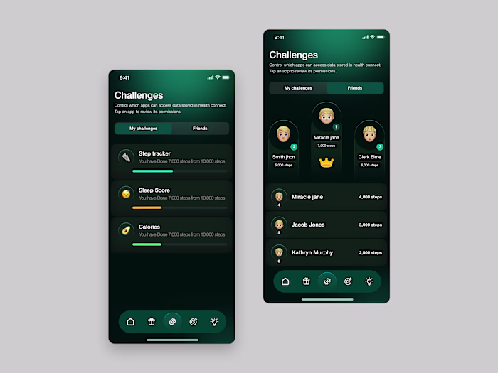 A sleek and engaging mobile