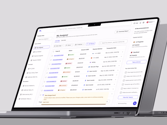 AI-Powered Payments Platform — Operational