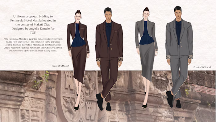 Peninsula Hotel Uniform Design Proposal 