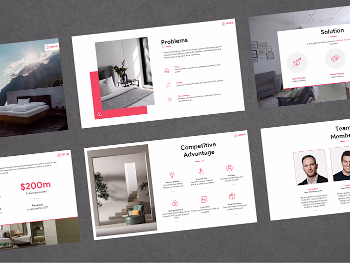 AirBnB Pitch Deck