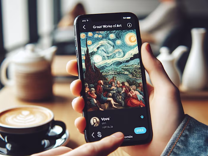 Social Network for Great Art