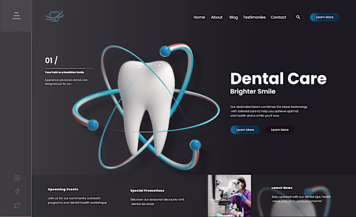 Dental Care WEB Design