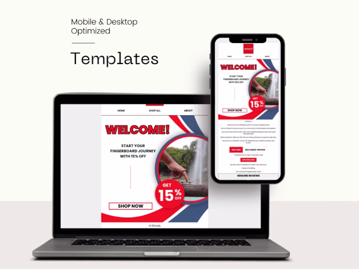 Caramel Fingerboards Email Automation Setup