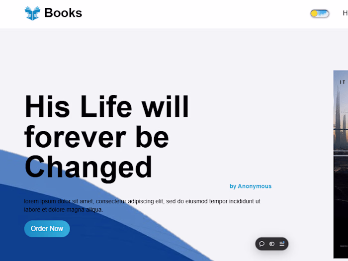 His Life will forever be Changed by Anonymous