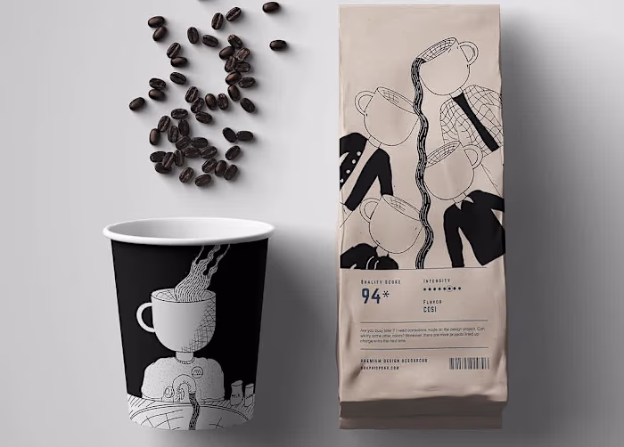Packaging Illustration: Third Culture Coffee