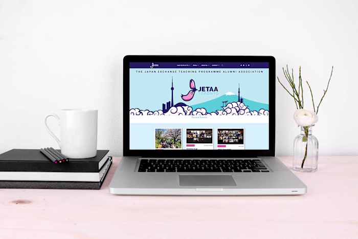 Website for Japanese Association in Toronto