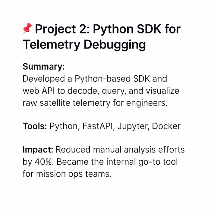 Python SDK for Telemetry Debugging