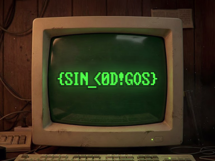 Sin Códigos logo design