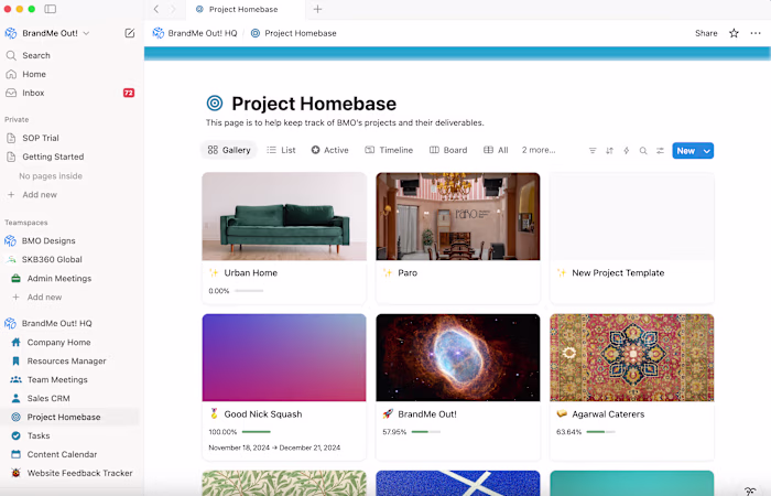 Notion Workspace Setup