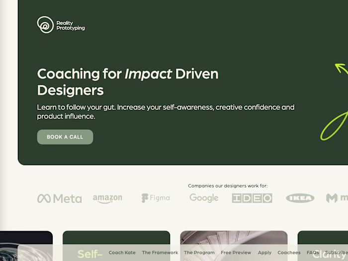 Copywriter and Graphic Designer - Reality Prototyping Coaching