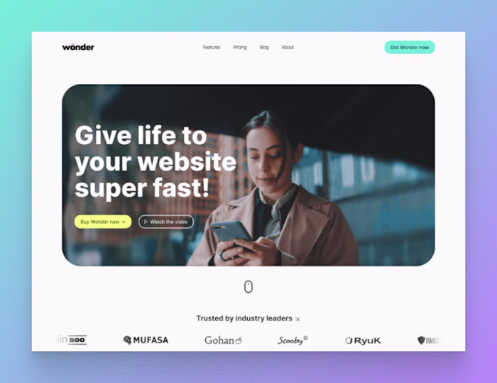 Wonder - Framer Template