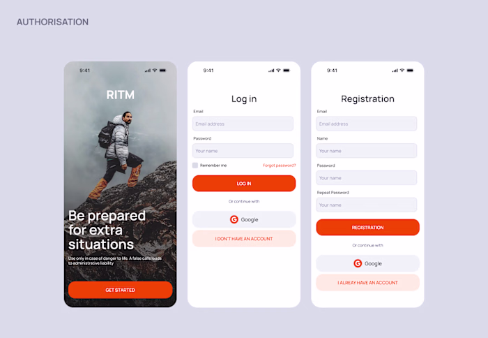 Working on redesign mobile app for emergency situations in t...