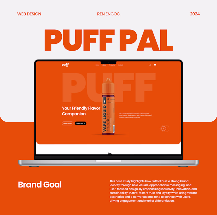 Vape Landing Page Design