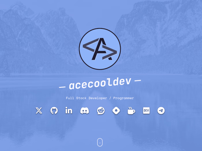 Personal Portfolio Website