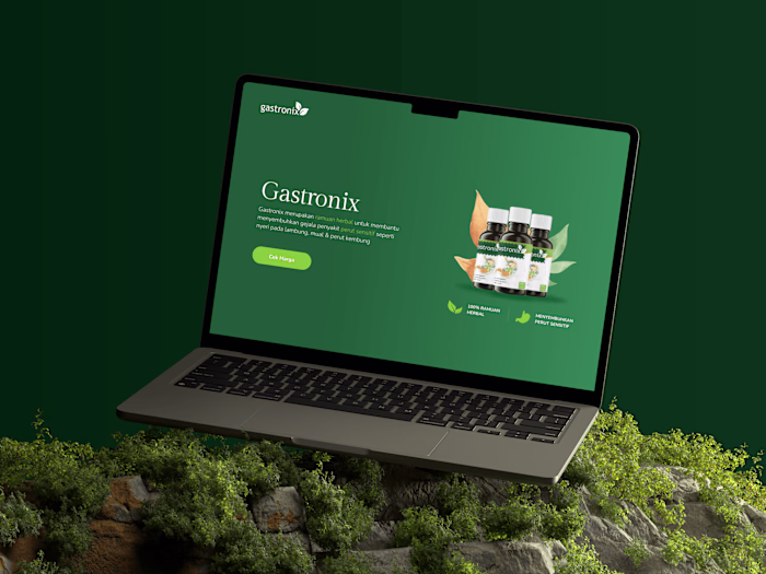 Health & Natural Product | Landing Page 