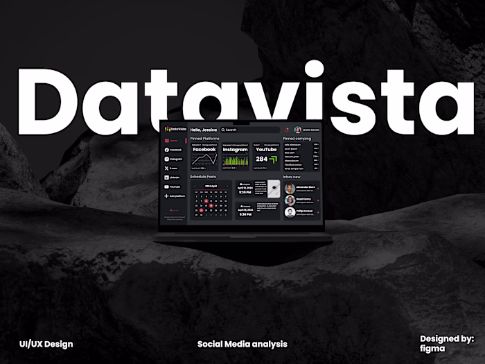 Datavista analysis UI/UX design