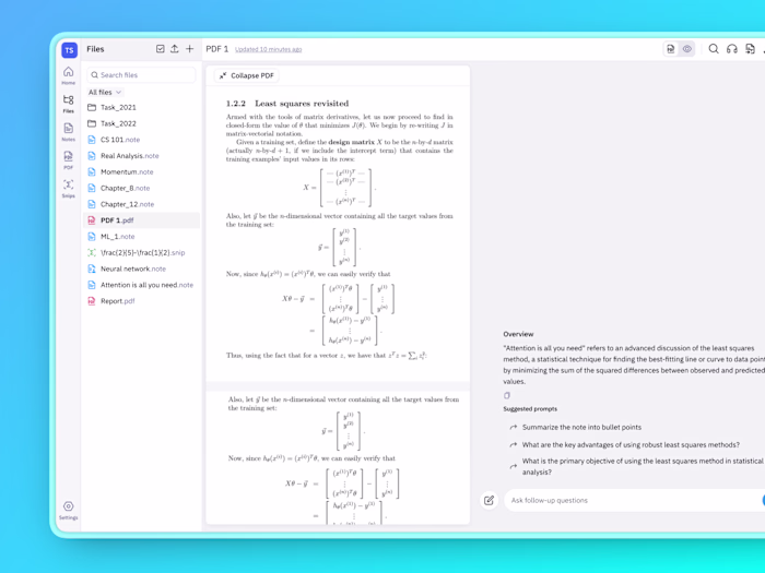 Snipchat, an AI assistant. Designing