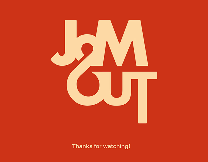 Logo Design 2022 Jom and Out | Behance