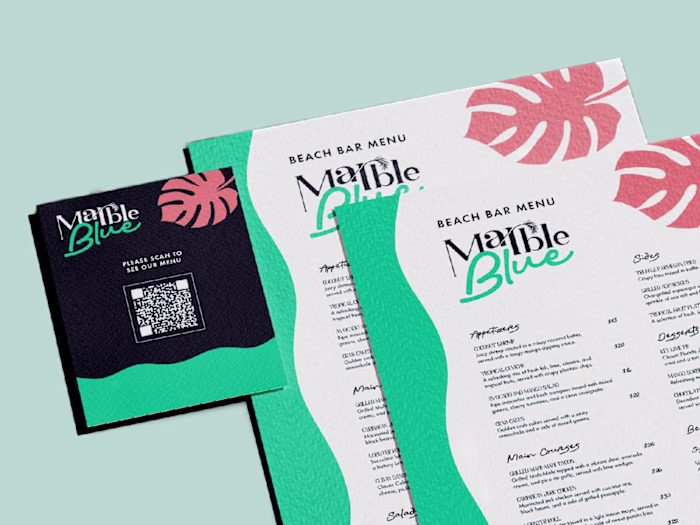 Marble Blue: Brand Identity