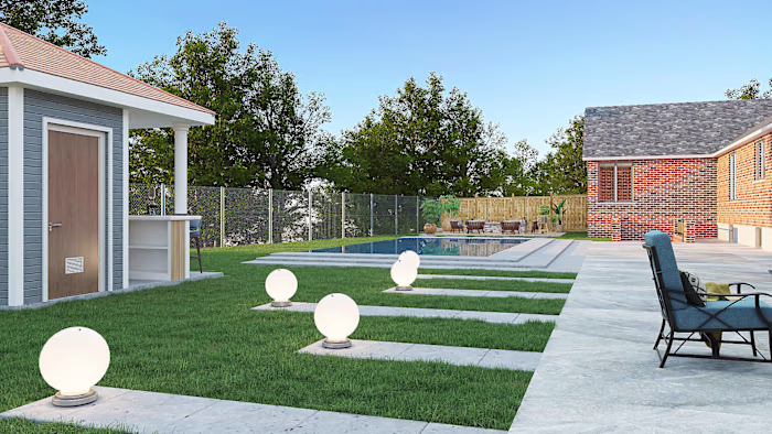 Create Landscape design Rendering