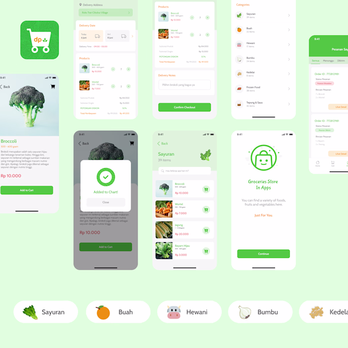 Dapure (Groceries Apps)