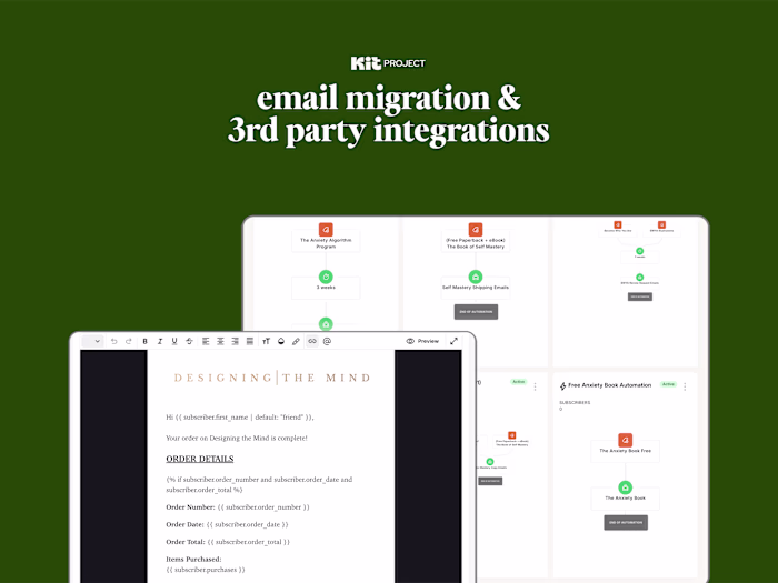 Email Migration and Integration for DTM