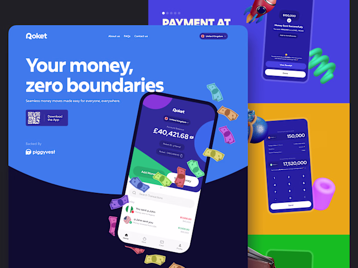 Roket Website Design