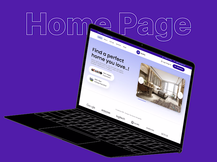 Premium Property Booking Website Design