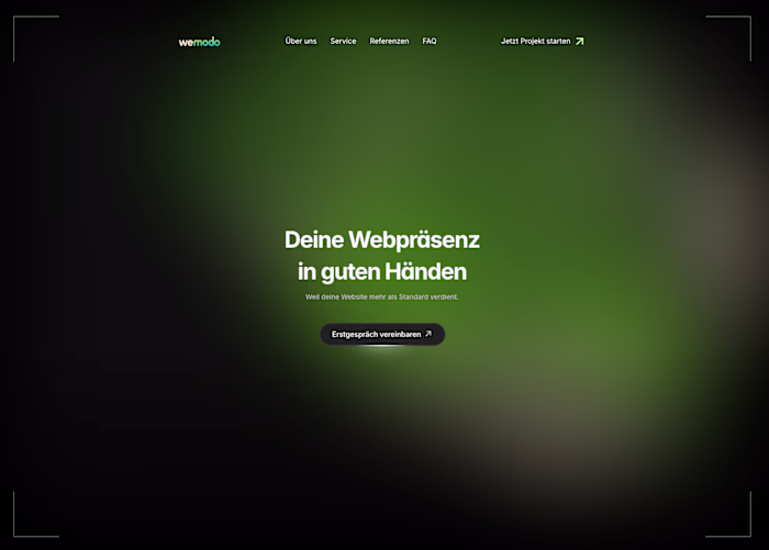 Modern Web Design for agency
