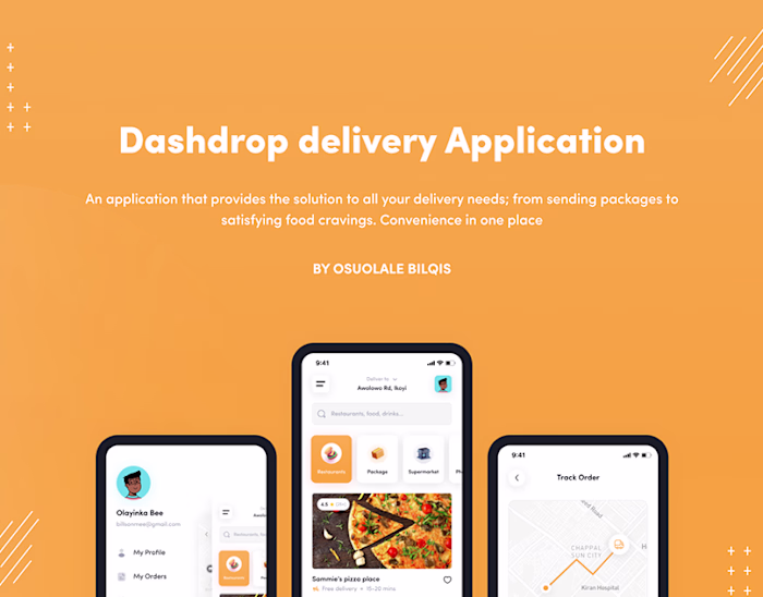 DashDrop Food Delivery Application