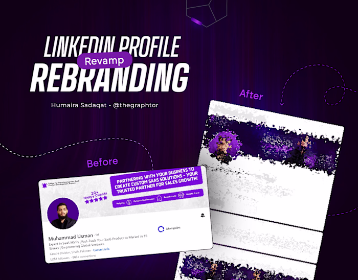 Linkedin Profile Rebranding