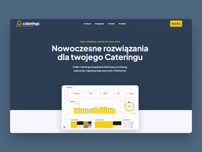 Caterings - powerful software for diet catering