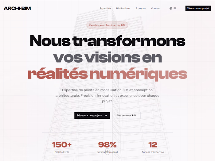 ArchiBIM Web Platform Development