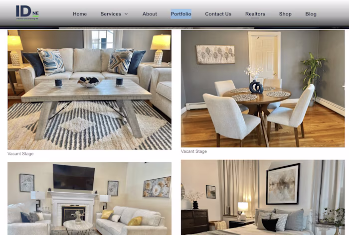 Interior Decorating NE Website Hosting & Management