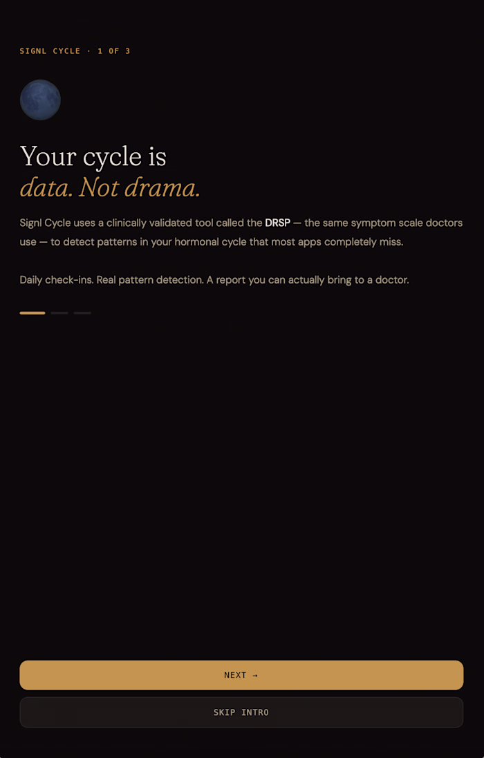 Signl Cycle-full stack web app