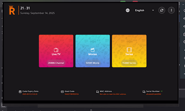 Royal TV Android Streaming App Development