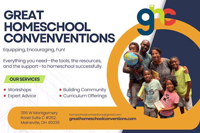 Great Homeschool Conventions Display Ad