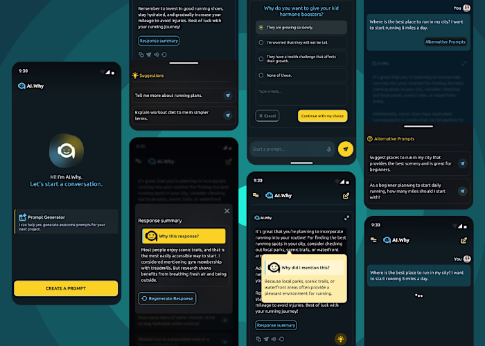 An elegant UI Design for AI.Why GPT App
